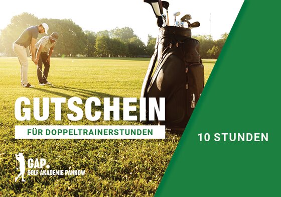 Gutschein 10 Doppel­trainer­stunden je 2 Stunden