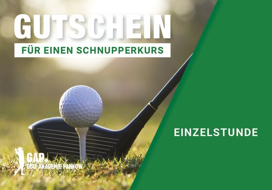 Gutschein Schnupperkurs Einzelstunde