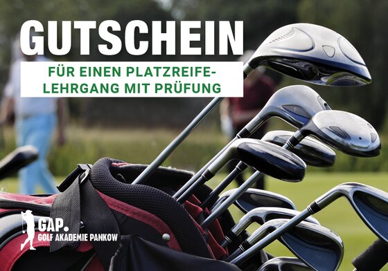 Gutschein Platzreife-Lehrgang mit Prüfung