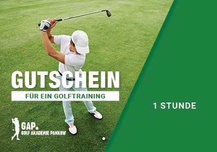 Gutschein Golftraining Einzelstunde
